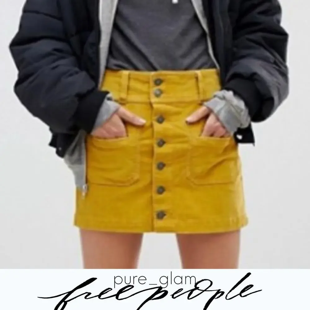 Free People mini skirt